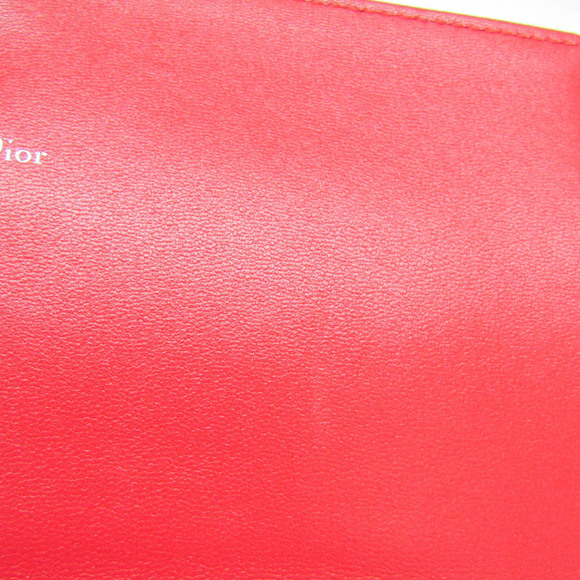 DIOR Red Leather Wallet - Picture 11 of 16